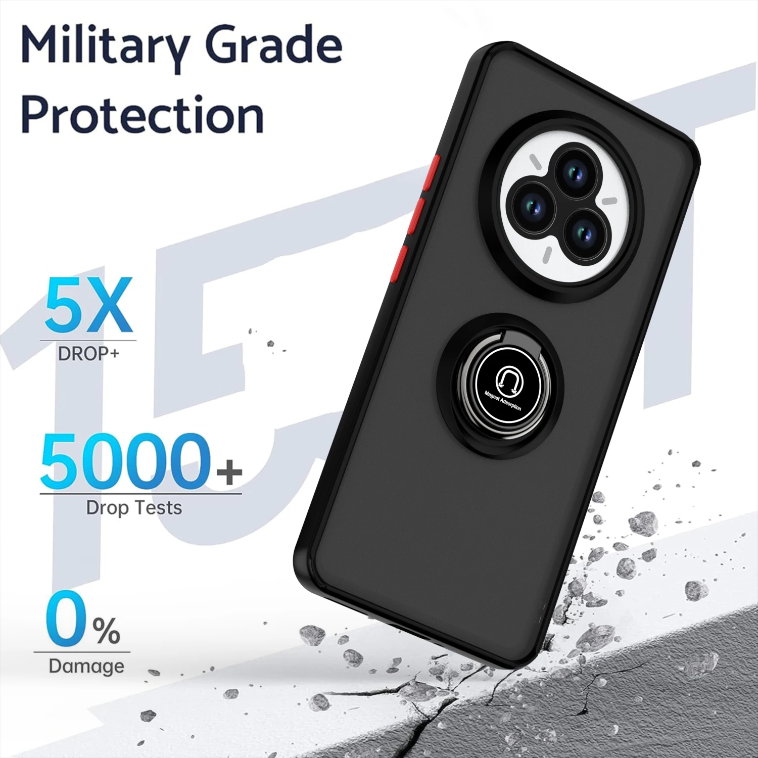 غطاء حماية بقوس دوران 360 درجة لهاتف Realme 14 Pro 5G حافظة مغناطيسية للسيارة Realme 14 Pro Plus هاتف Fundas Para Realme 14 Pro #4