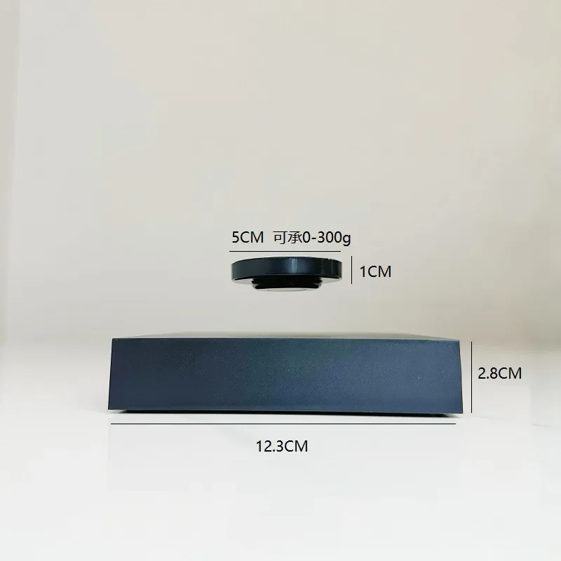 Magnetic levitation advertising display stand, magnetic levitation creative ornament, can hold 300g exhibit ornaments