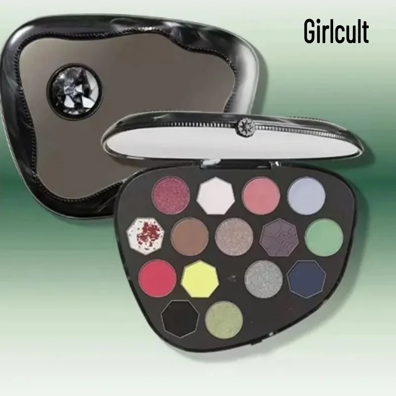 Girlcult 15 Color Chameleon Eyeshadow Palette Shimmer Matte Eye Vegan Smoked Eyes MakeUp Full Set