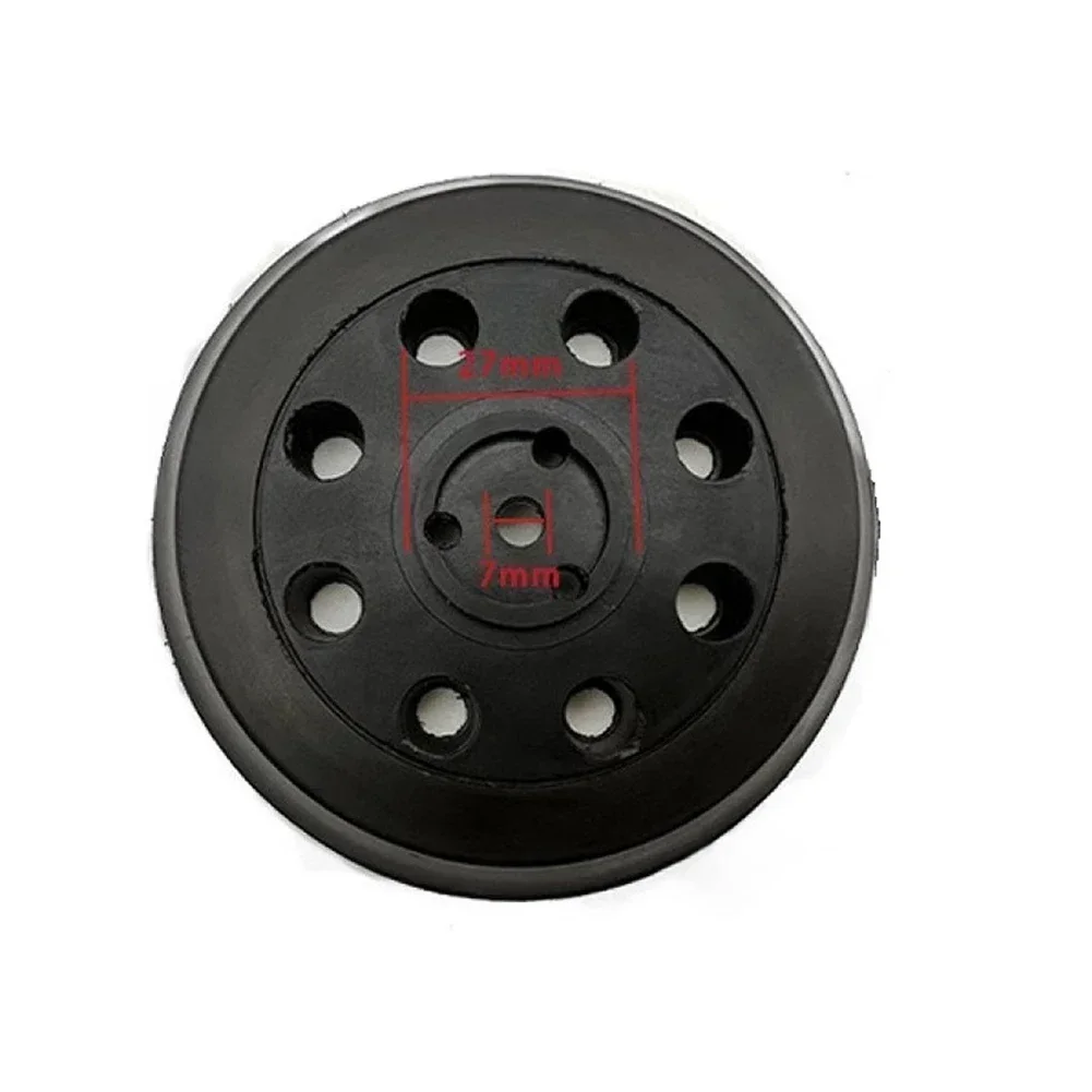 Almohadilla de respaldo de 5 pulgadas y 125mm, almohadilla de lijado para Bosch PEX 300 AE 400 AE 4000 AE, almohadillas de respaldo de pulido de gancho y bucle, herramientas de molienda