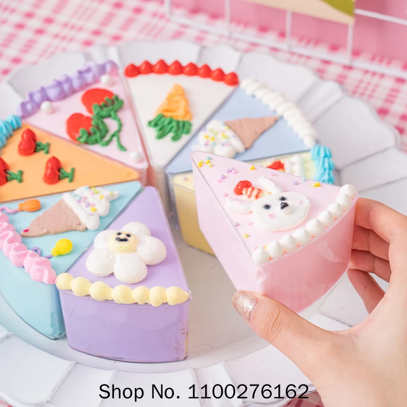 10pcs Net Red Transparent Mousse Cake Cup Cupcake Plastic Cups Pudding Jelly Dessert Cups Wedding Birthday Party Favors Cup