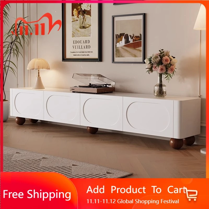 

Белые шкафы Подставки для телевизора Современная гостиная Консольные ящики Минималистичный стол для телевизора Универсальное хранилище Archivadores Модная мебель