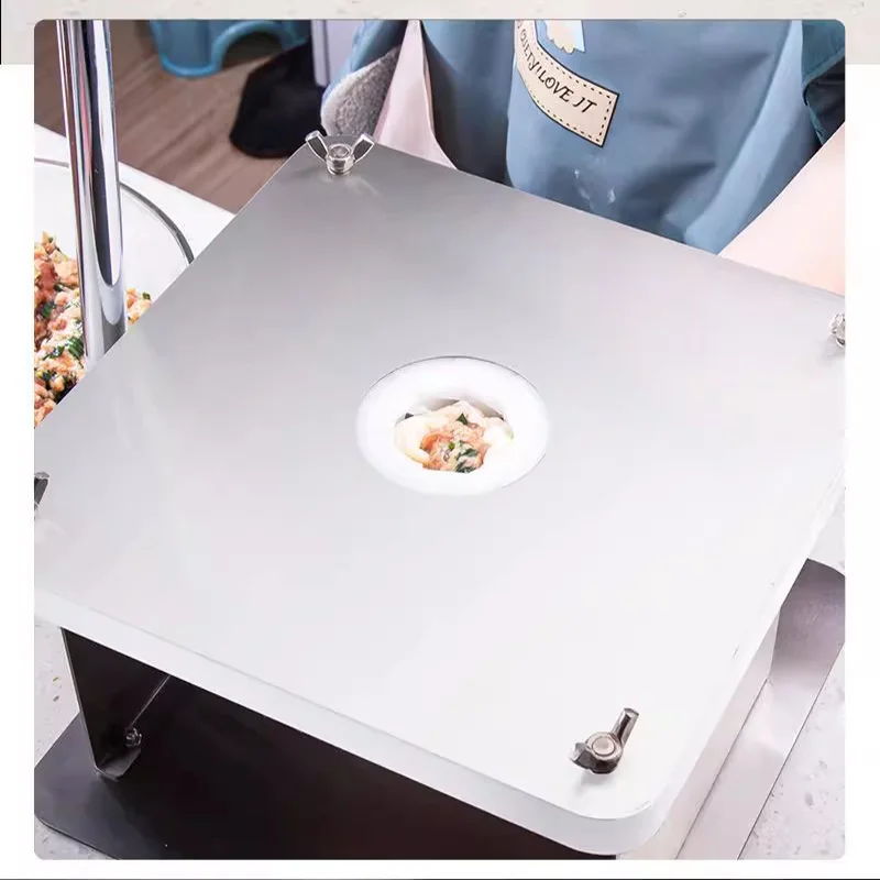 Hand Operated Stainless Steel Steamed Stuffed Bun Maker Machine Manual Baozi Machine Momo Making Machine Bun Forming Machine