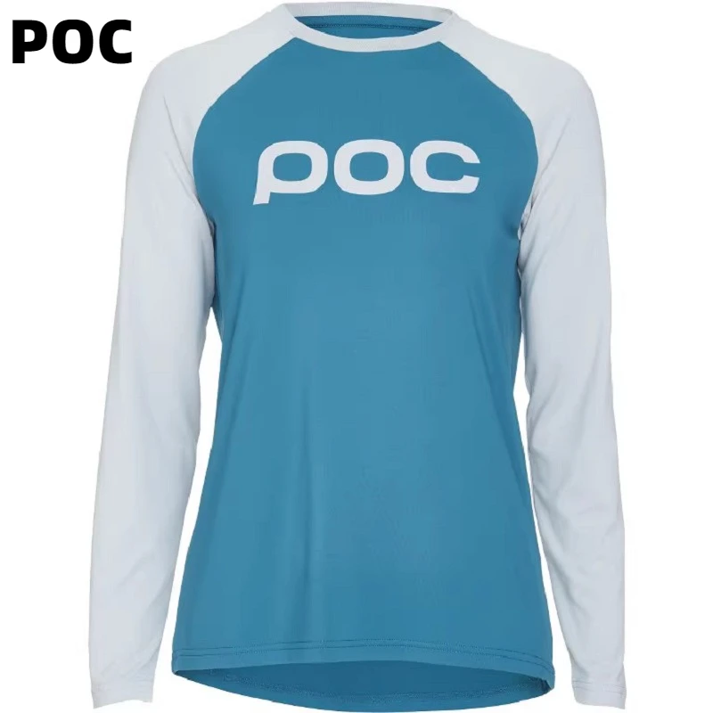 

POC костюм для езды на велосипеде по бездорожью с длинными рукавами, быстросохнущая футболка, одежда для велосипедов, женская и мужская одежда для мотокросса с длинным рукавом