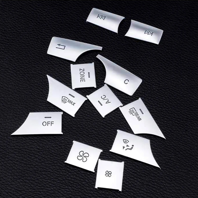 

Высококачественные автомобильные мультимедийные кнопки регулировки громкости, декоративные наклейки, накладка для Mercedes Benz C E Class W204 CLS GLK ML350 C180 E2