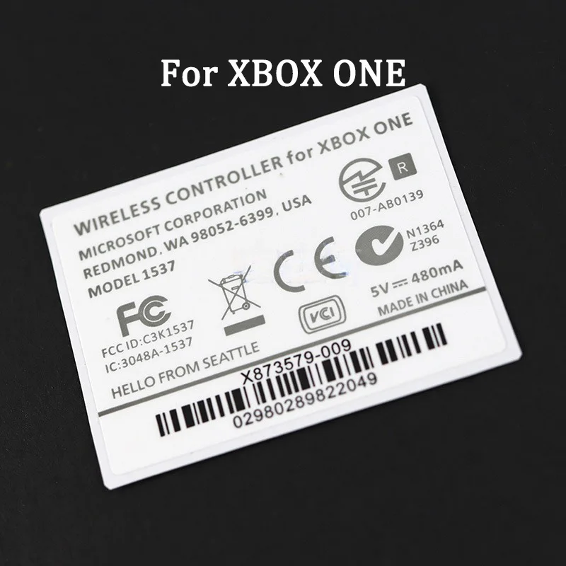 1PC For XBOX Series S / X Skin Sticker Skins For XBOX360 XBOX ONE Slim S Elite Handle Label Back Sticker Controller Handel