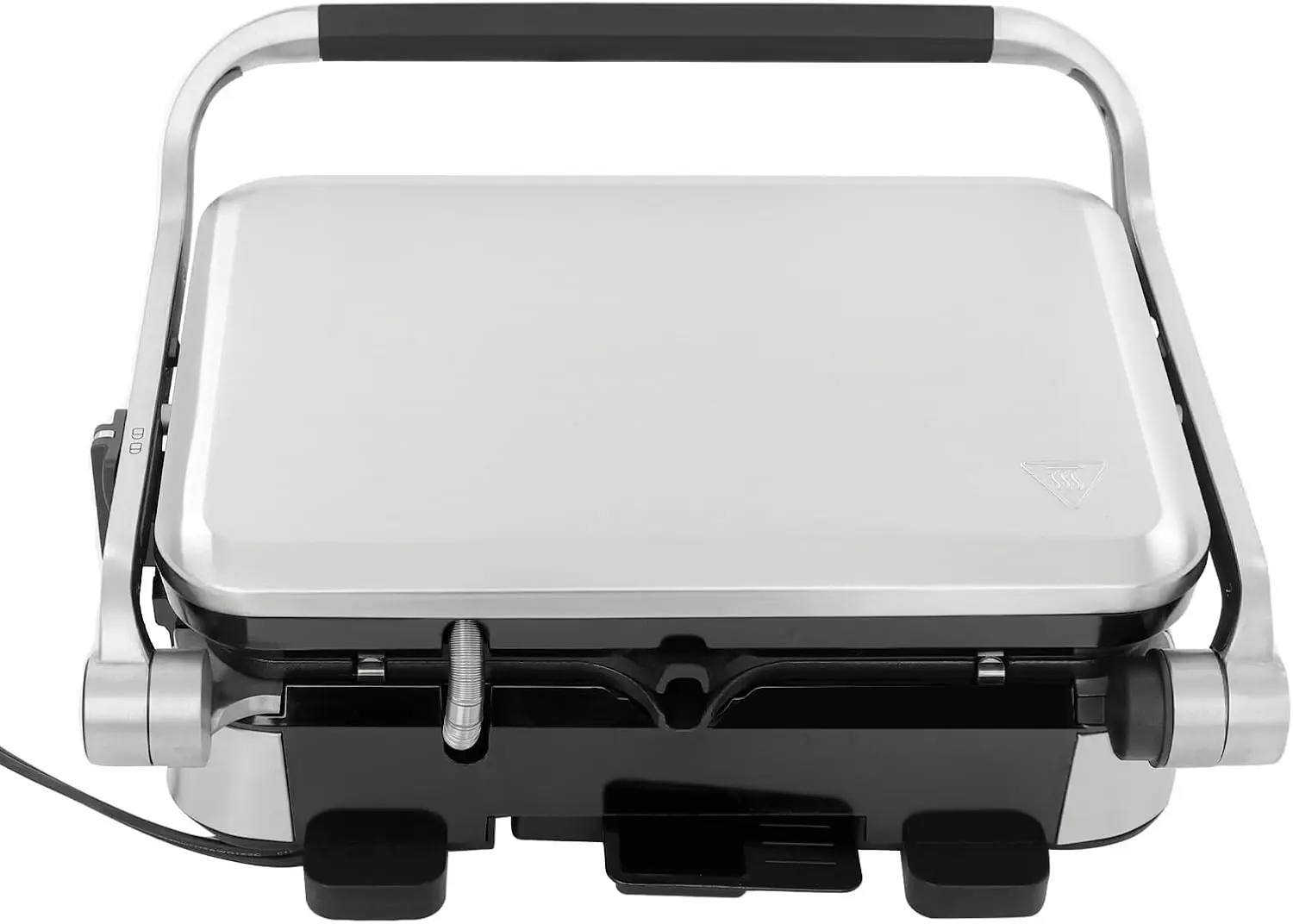 เครื่องทําแซนวิช,เครื่องทําสเต็ก 2 ใน 1 ที่ไวต่อการสัมผัส 1600W,เครื่องทําแซนวิชแบบปรับได้พร้อมหน้าจอแสดงผล LED สําหรับ