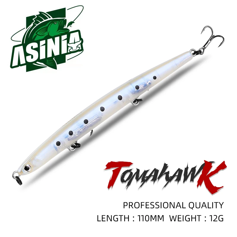 ASINIA-Submerged Pencil Lure, High Quality, Professional Swimming Lure, Hot Selling, 110mm, 12g