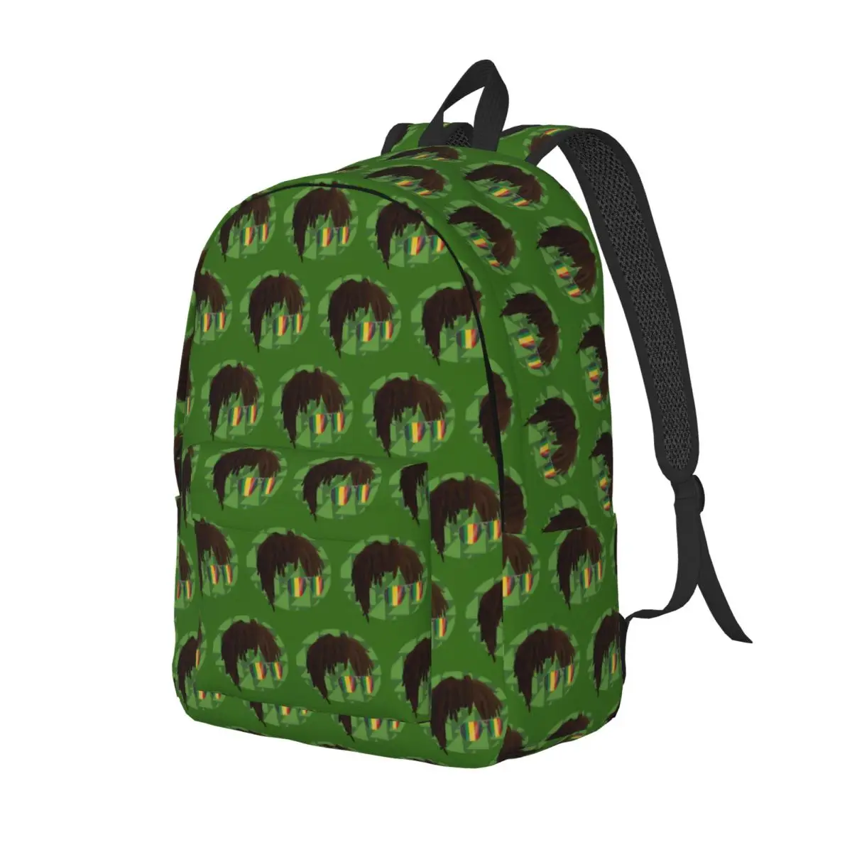 

Dreads And Shades Ethiopian Student Backpack School Bag Hiking Travel Daypack for Men Women Fashion Bookbag Shoulder Bags