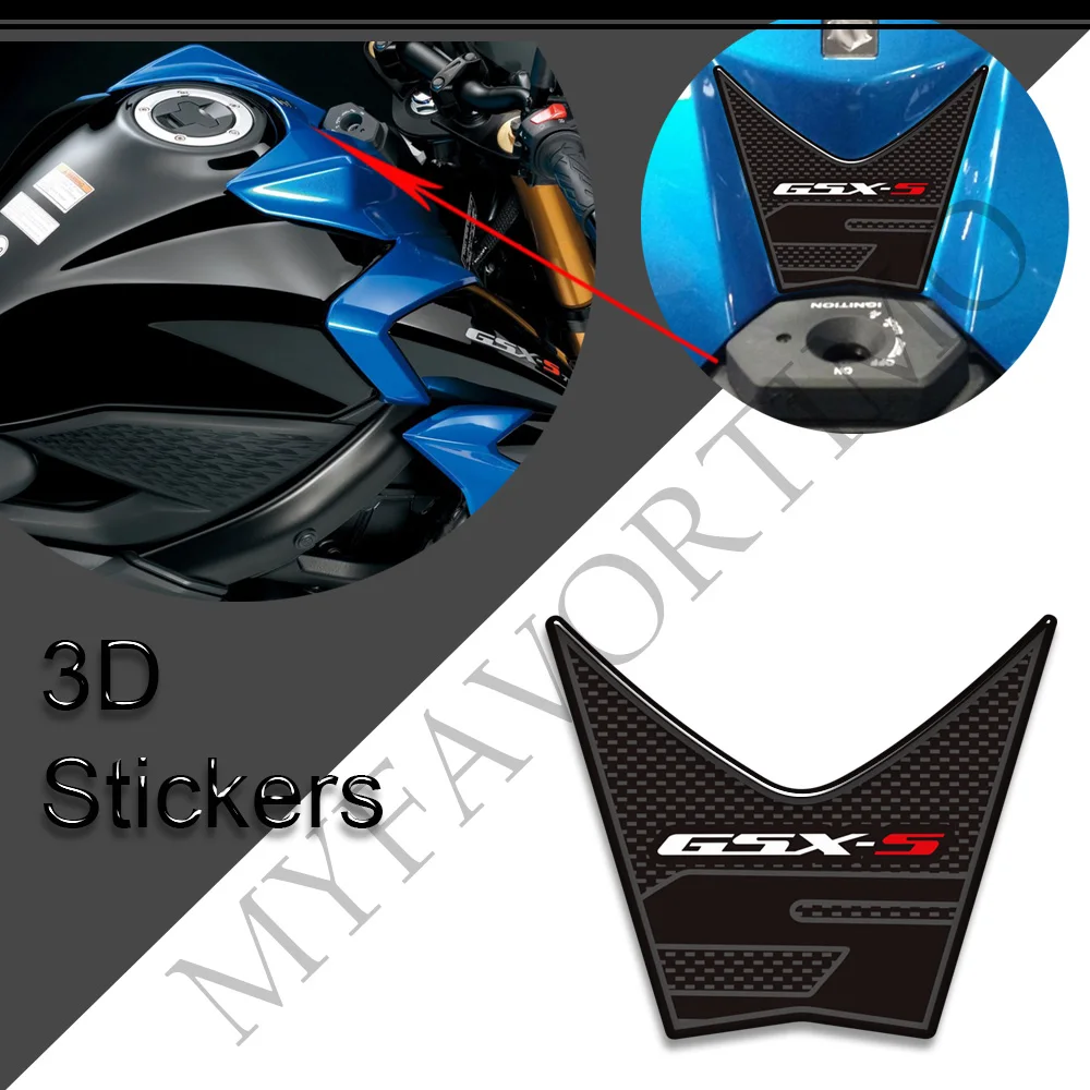 Pegatinas para motocicleta, agarres de almohadilla para tanque, Protector de Gas y combustible para Suzuki GSXS750, GSX-S750, GSX, S750 S, 750,