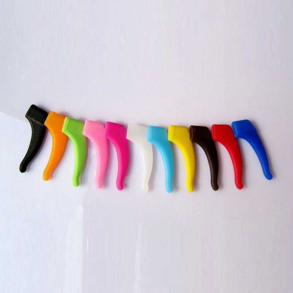 

Glasses Leg Cover Silicone Non-Slip Eyewear Frame Fixed Cover For Sports Running Swimming Replacement Spectacle Leg
