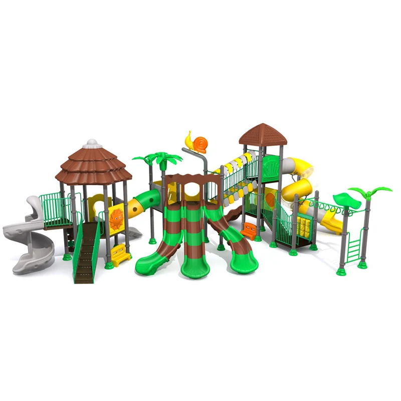 2027 Hot Selling Kids Outdoor Kindergarten Playground Big Plastic Slide for Sale