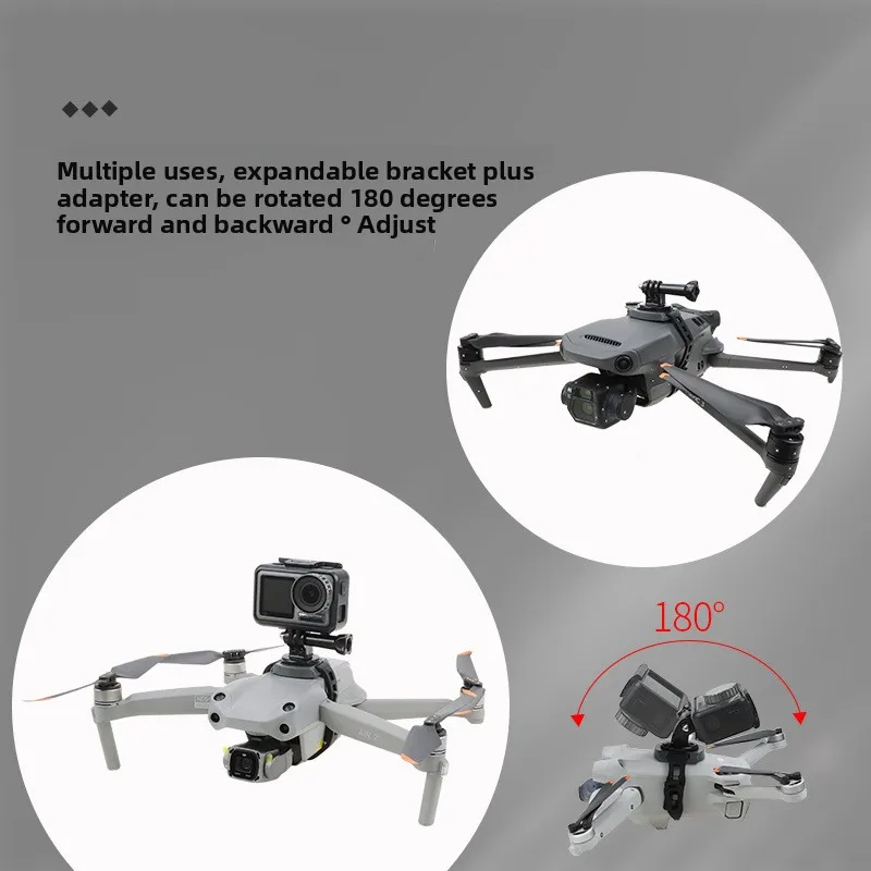 YX Top Extension Bracket Drone Adapter Holder for DJI AIR 2 AIR 2S Mavic 2 Mavic 3 - Aircraft Extension Bracket