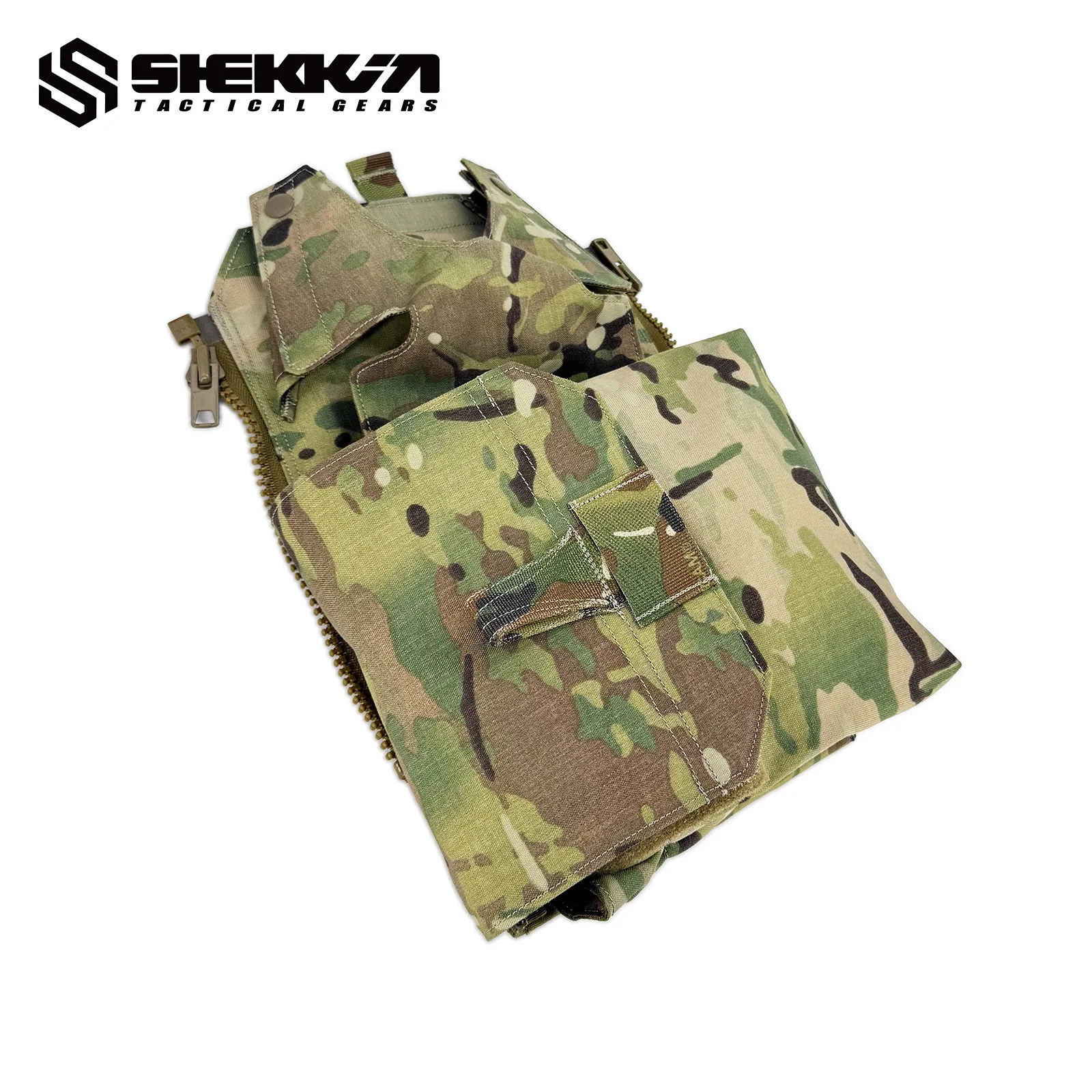 Funda ventilador máscara gas – Para placa trasera chaleco táctico - imagen 5