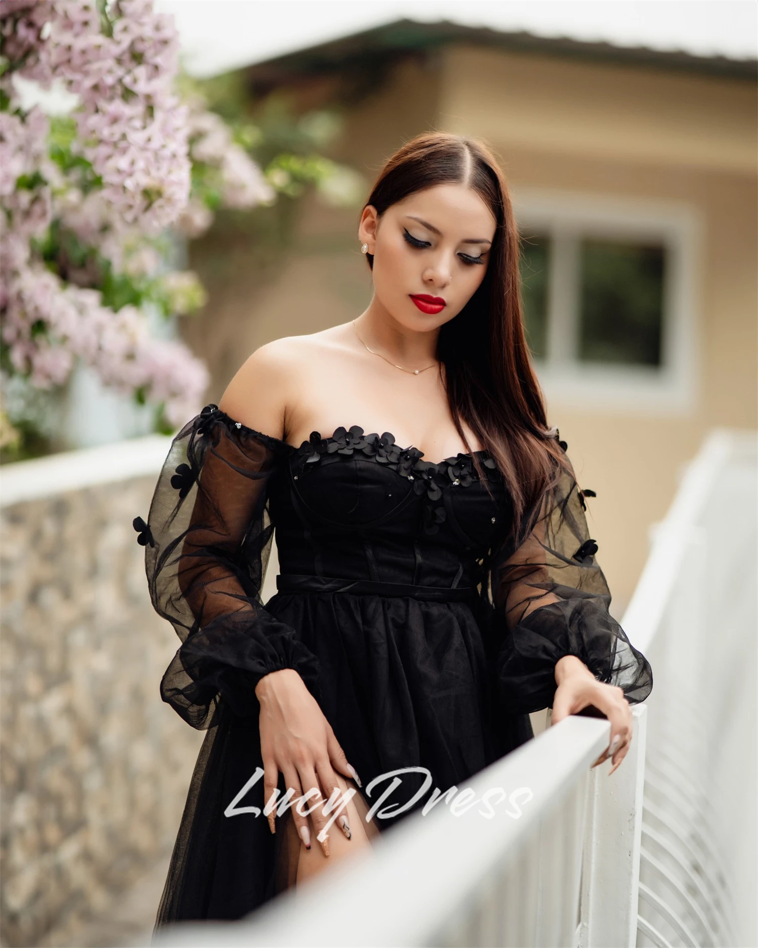 Lucy Op maat gemaakte lange jurken voor speciale gelegenheden Bruiloftsjurk Galajurken Avondjurken Galajurken Galajurken Gala