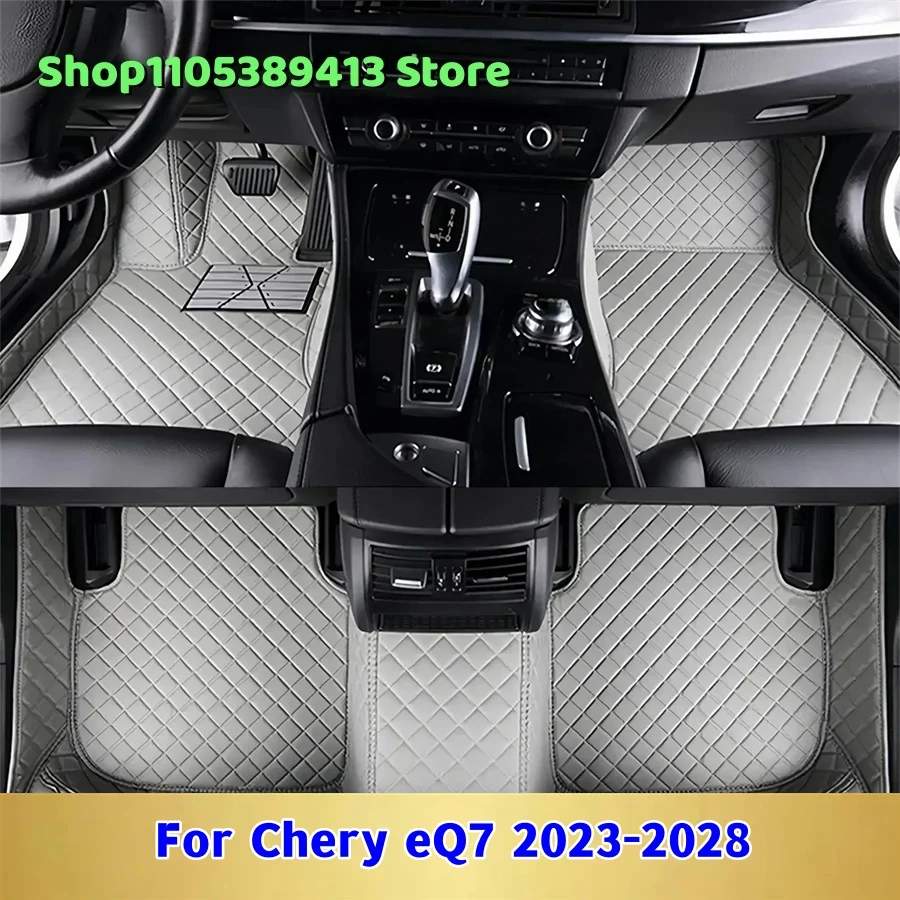 

Кожаные автомобильные коврики на заказ для Chery eQ7 2023-2028: аксессуары, коврики, напольные покрытия