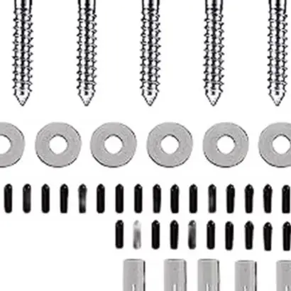 Stainless Steel Wire Rope Climbing Kit 52 Feet for Garden Use with for cross Buckle Screws for Secure Plant Guidance