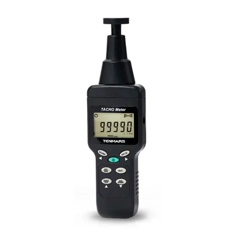 Tenmars TM-4100 Tacho Meter Digital Tachometer Detection Distance 50mm To 500mm (1.58 To 19.7)