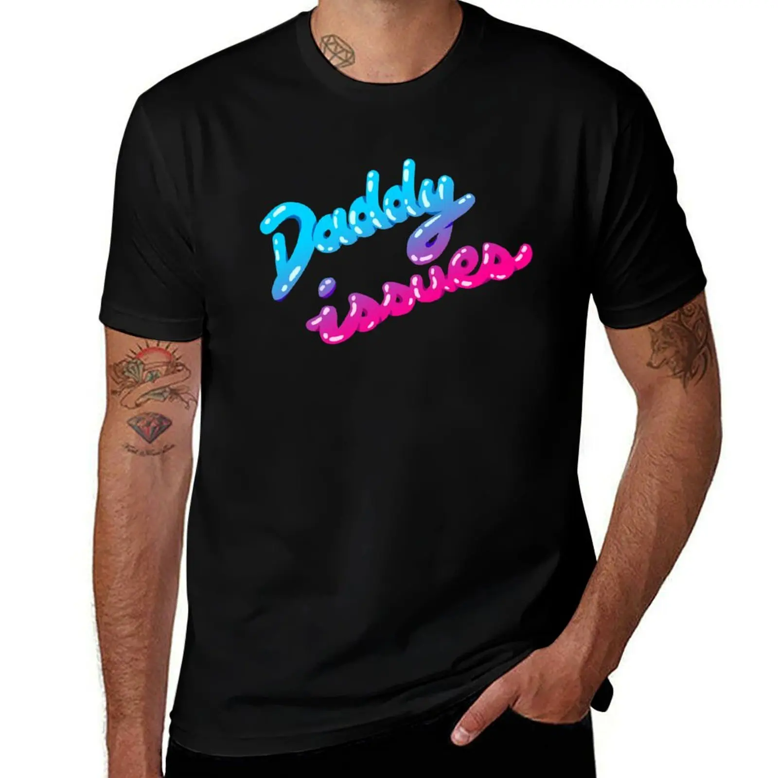 

Daddy Issues T-Shirt gifts for boyfriend anime tshirt oversizeds quick drying tee shirts for men