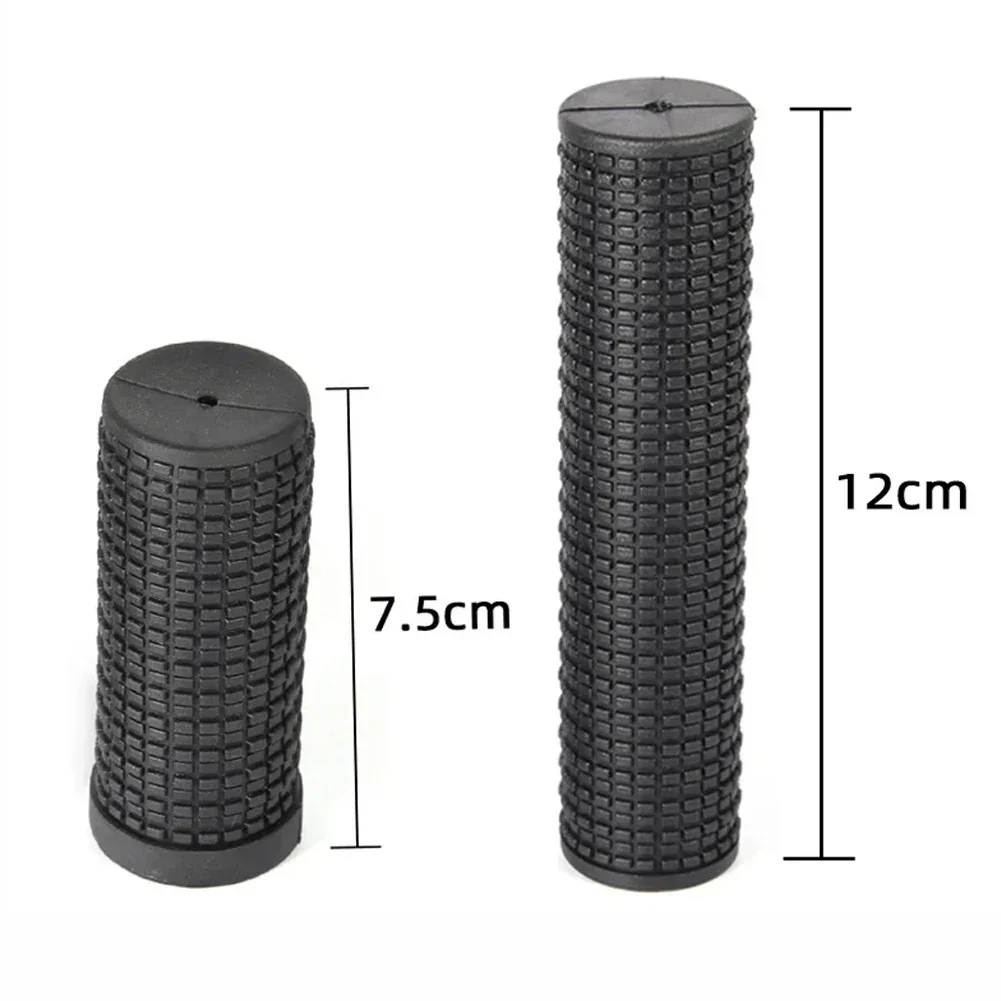 1pair Bike Grip Comfortable Hold Non-Slip Durable Abs 120MM Long 75MM Short For Kids Bike For MTB Raod Bikes Bicycle Accessories