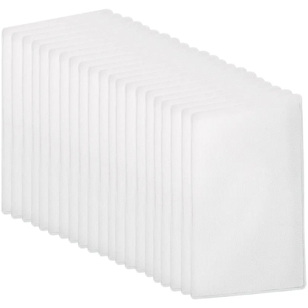 

100Pcs Clear Frosted Card Protective Sleeves Multi-Functional Credit Business Social Security Metro Bus Card Protector