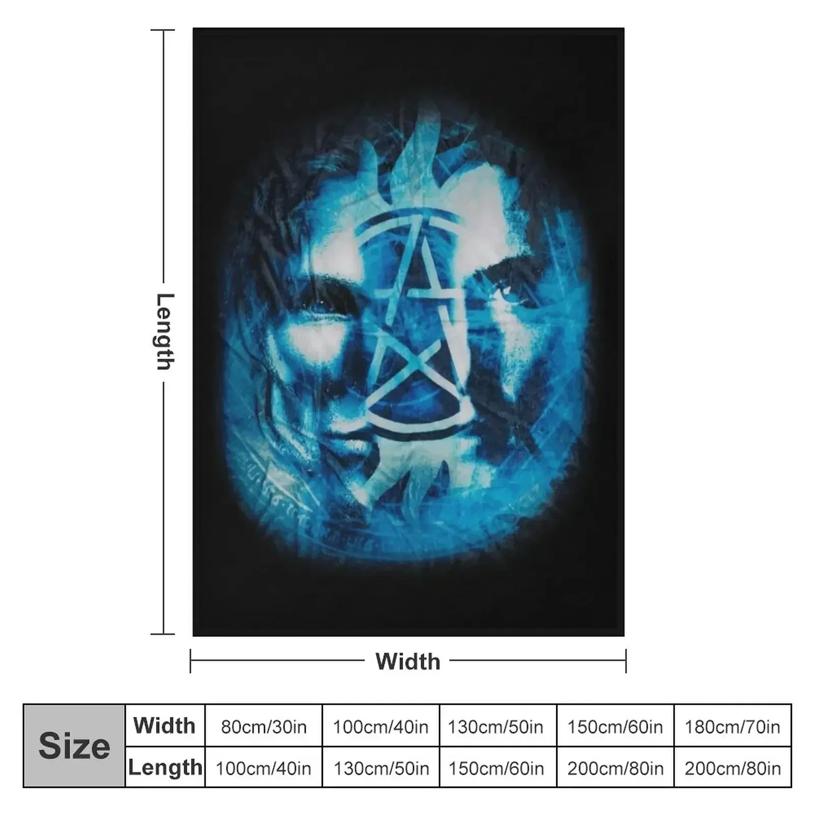 The Winchesters Sign Throw Blanket Blankets Sofas Of Decoration Soft Plush Plaid Blankets