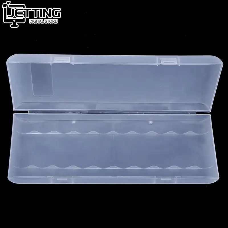 1Pc 10X18650 Battery Holder Case Organizer Container 18650 Storage Box Holder Hard Case Cover Battery Holder