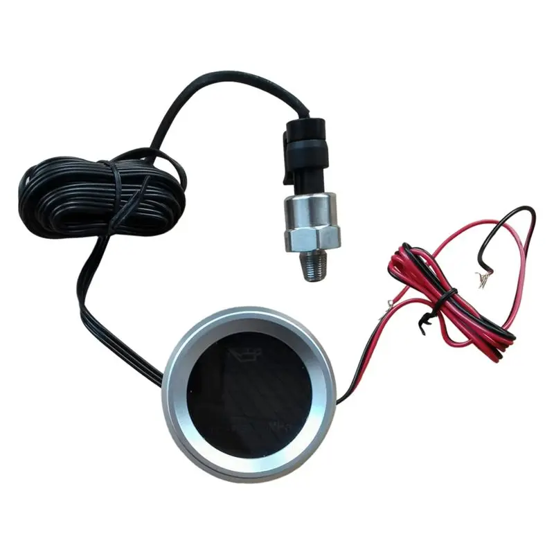 

M45K-52Mm манометр масла с предупреждающей сигнализацией 1/8 NPT датчик измеритель давления масла для автомобиля лодки