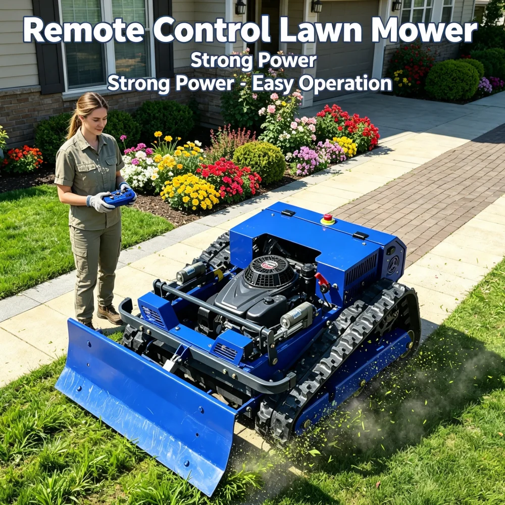 Customized Hot Sale 4 Stroke Lawn Mower Lawn Mower Robot High Efficiency With A Display Fast Delivery For Mountain Orchard Lawn