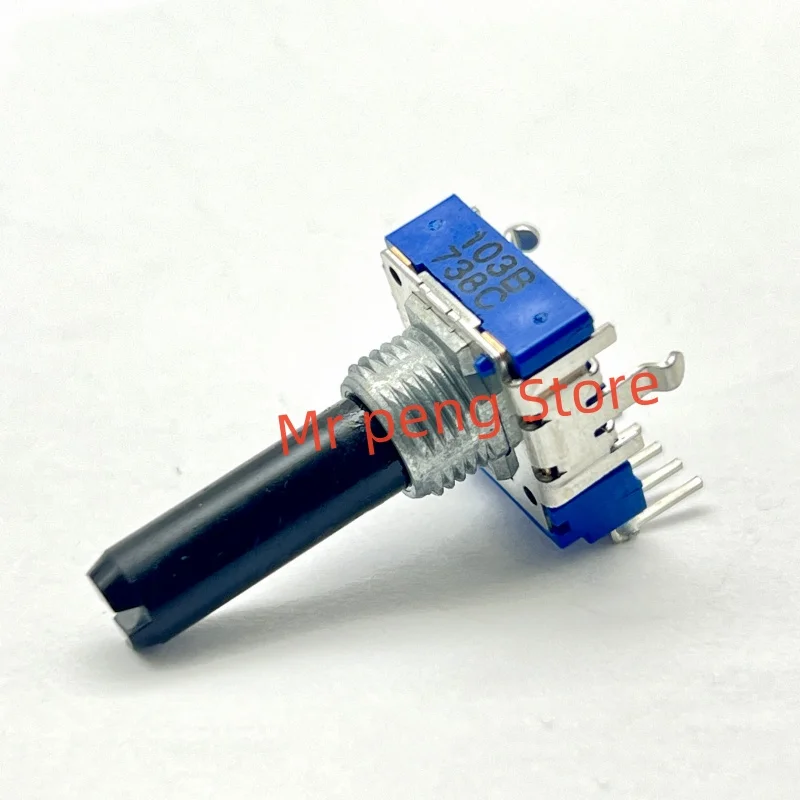 2pcs for ALPS RK14 rotary potentiometer B10K axis length 23mm