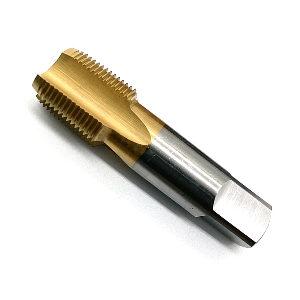 

TIN HSS american tapered Pipe thread tap npt 1/8 1/4 3/8 5/8 1/2 3/4 Straight flute pipe screw threads taps NPT5/8 NPT3/4 NPT1/4