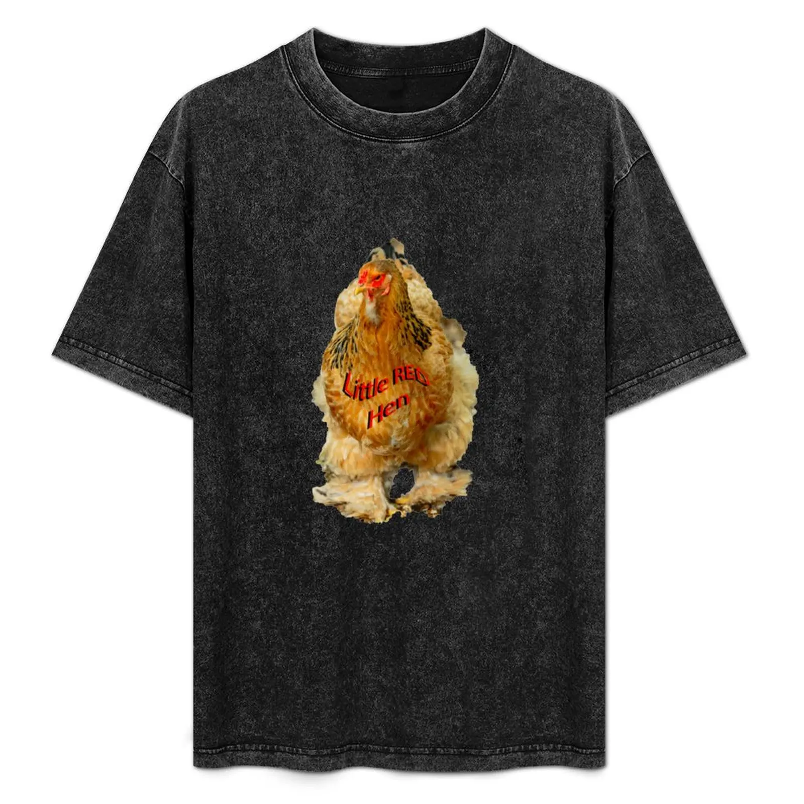 

Little Red Hen T-Shirt man t shirt designer anime t shirts for shirt cotton shirts for cotton T-Shirt