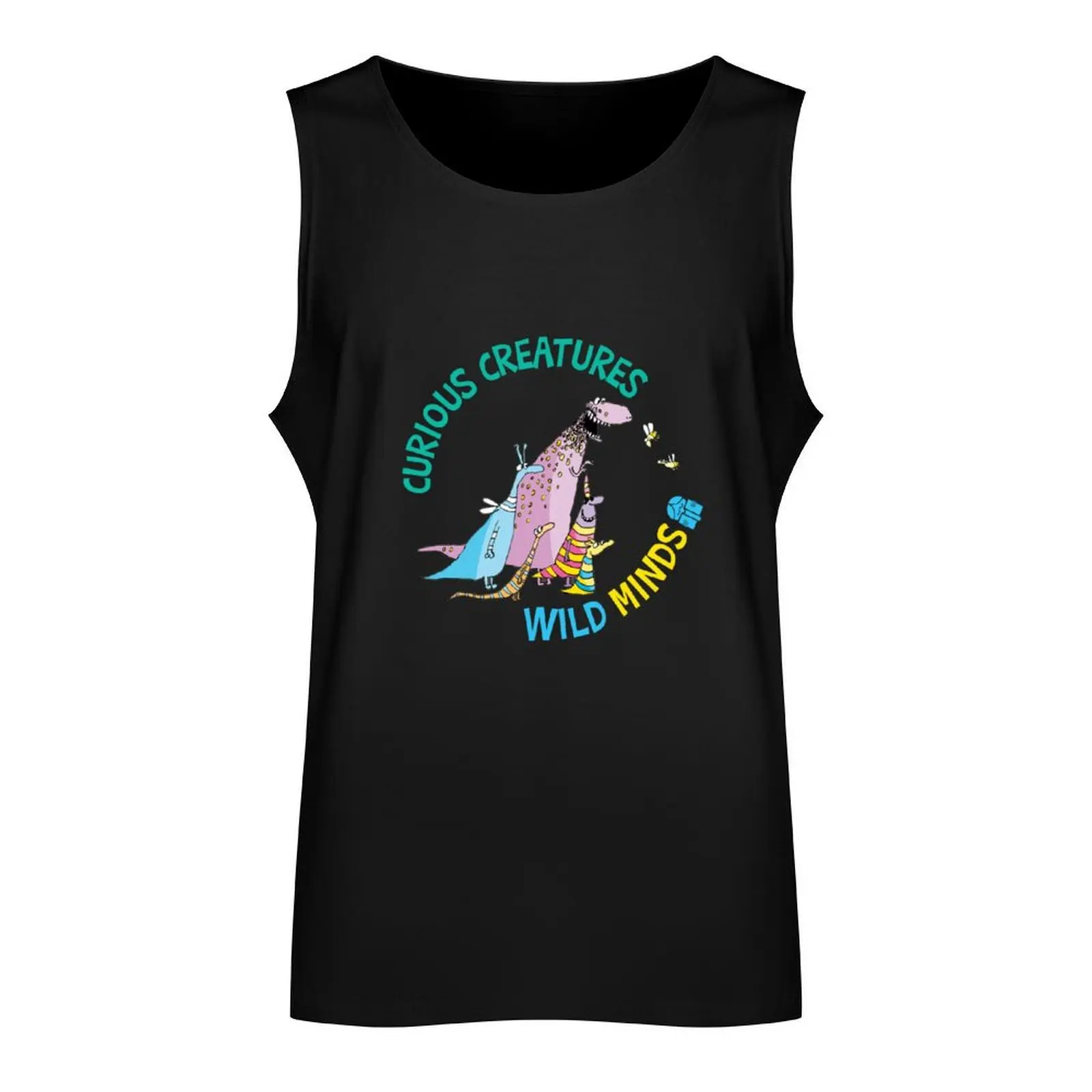 CBCA Book Week 2020: Curious Creatures, Wild Minds Tank Top gym accessories men gym clothes man Gym T-shirts for men