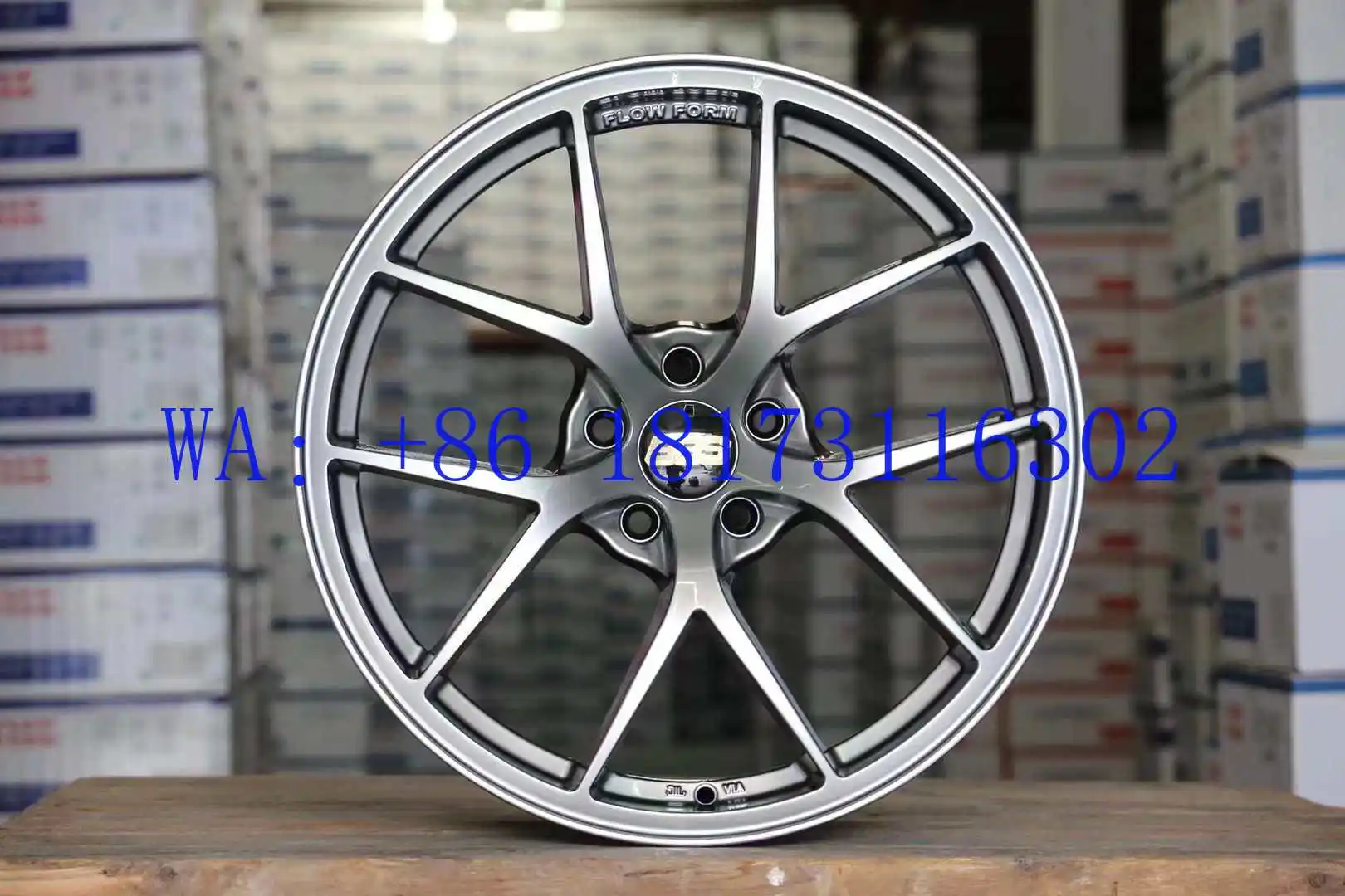 Hot Chrome card wheel world brand aluminum alloy car lightweight spinning modified wheel hub RID tree branches for Civic high