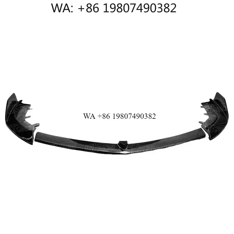 Wmwmnu Dry Carbon Fiber Front Bumper Lip for 2019-2022 GT Pro Style Front Lip Splitter Body Kit Accessories