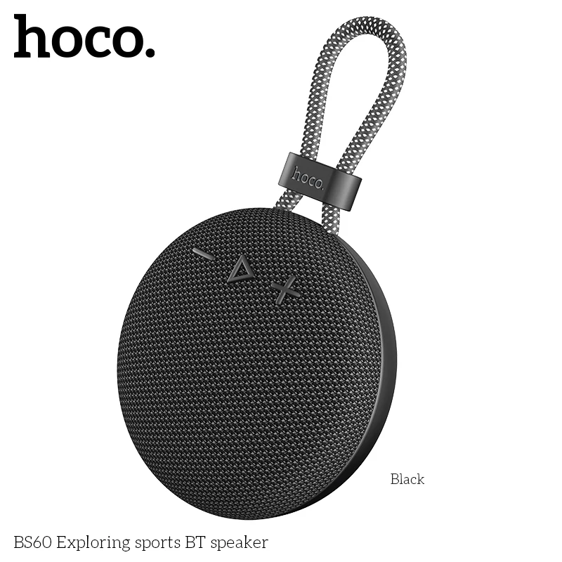 

HOCO 5W Portable Mini Speaker Wireless BT 5.2 Outdoor Waterproof Loudspeaker 4 Hours Support FM TWS TF Tablet Laptop For Travel