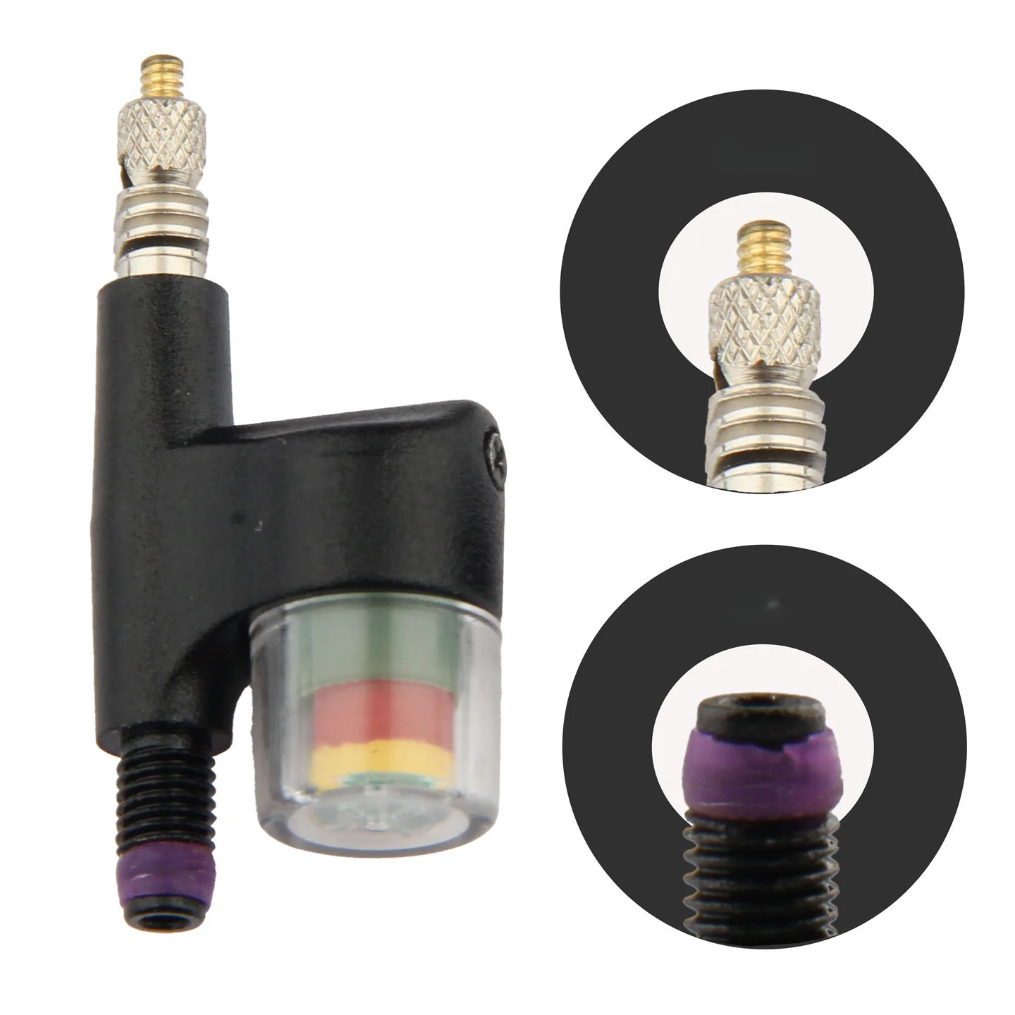 

Монитор давления в шинах велосипеда, индикатор шин, удлинитель клапана для клапана Presta, аксессуары для шоссейных и горных велосипедов