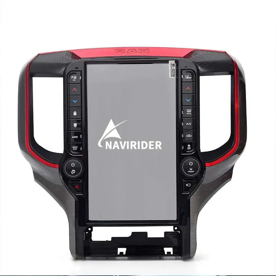 Voor Dodge Ram 1500 2500 3500 2019 2020 2021 2022 2023 Autoradio Multimedia Speler Android 1din Bluetooth Scherm Audio Dsp Stereo