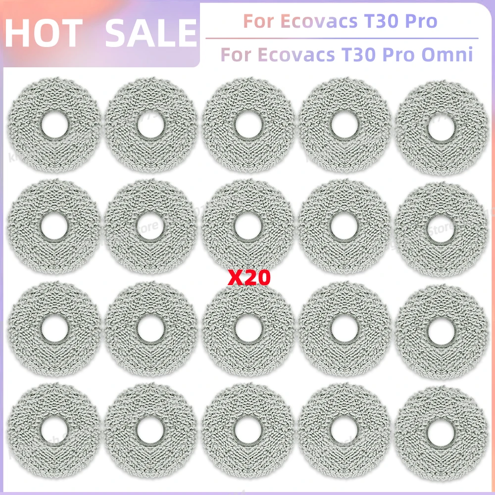Passend Für Ecovacs T30 Pro Omni / T30 OMNI, Ecovacs Deebot T30e Pro Omni, YEEDI M12 ULTRA PLUS / M12 Pro+ Teile Hauptrolle Seitenbürste Filter Staubbeutel Wischmopptuch