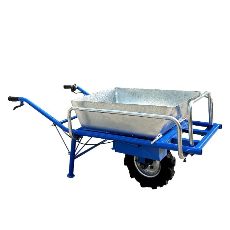 CE Trolley High Power Lithium Battery Orchard Climbing Electric Motor Handcart Wheelbarrow for Agricultural Use