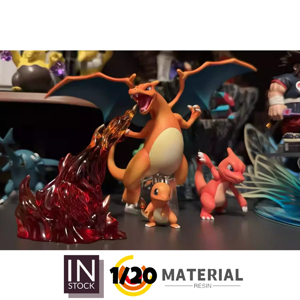 

[In Stock] 1/20 Resin Figure [MG] - Charmander & Charmeleon & Charizard