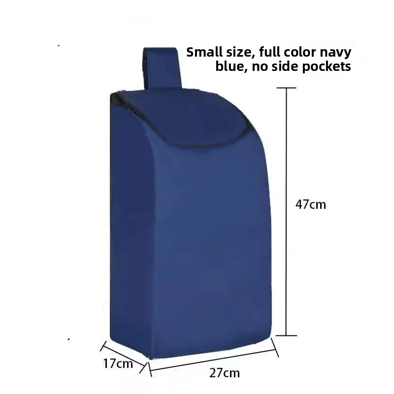 

Новая тележка-сумка из ткани Оксфорд с ручкой, для подъема по лестнице, маленькая тележка-сумка из холщовой ткани для домашнего хранения