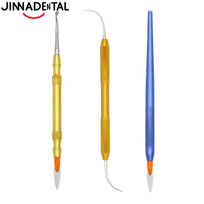 1Pcs Dentistry Ceramic Porcelain Mixing Spatula Knife Blade Tools Dental Sculpture Knife Wax Carving Dental Lab Materials Tool