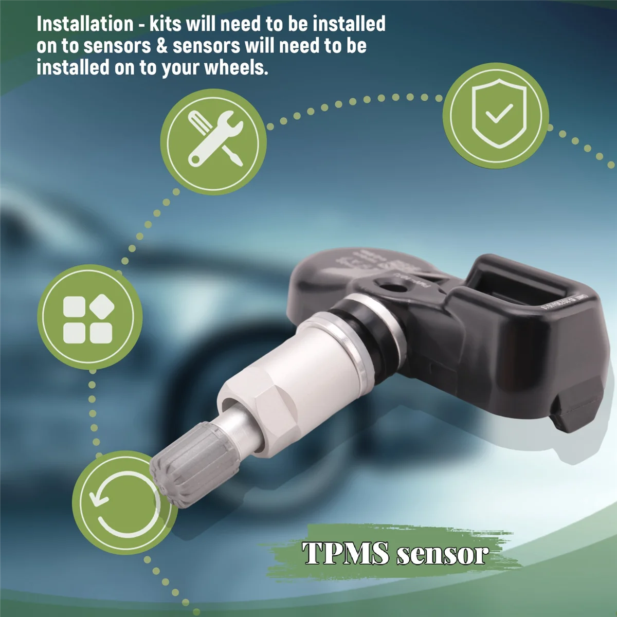 Sensor de Monitoramento da Pressão do pneu, TPM 42607-33021, para Toyota Lexus