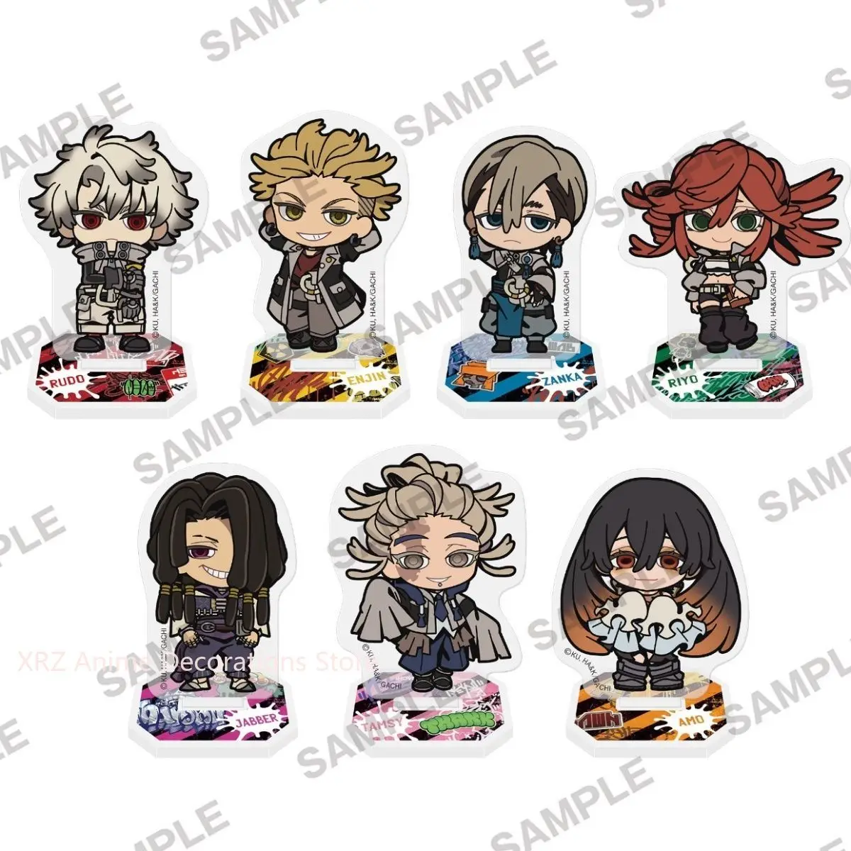 

Коллекционная акриловая подставка GACHIAKUTA с персонажами аниме Zanka Rudo ‌ Настольные украшения Enji: Декоративные модели, подарки на день рождения