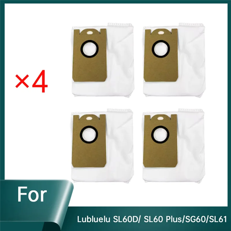 A85I-4 sacos de pó dos pces para lubluelu sl60d/sl60 plus/sg60/sl61 acessórios da vassoura sacos de pó construídos para durar e trabalhar bem