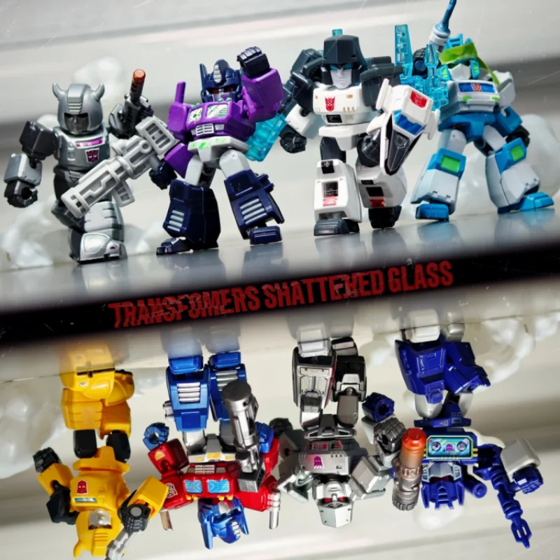 Originele Blokees Transformers One Autobots Bumblebee Megatron Galaxy Shining-versie Aangepaste actiefiguur Modelcollectiecadeau
