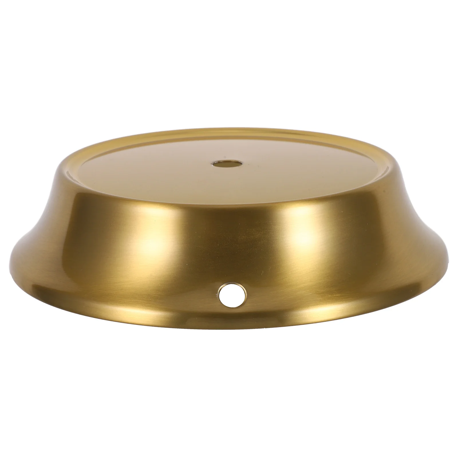 

Round Iron Base 155Mm Heavy Duty Floor Lamp Stand Holder For Table Desk Diy Lighting Fixture Weighted Non-Slip Base