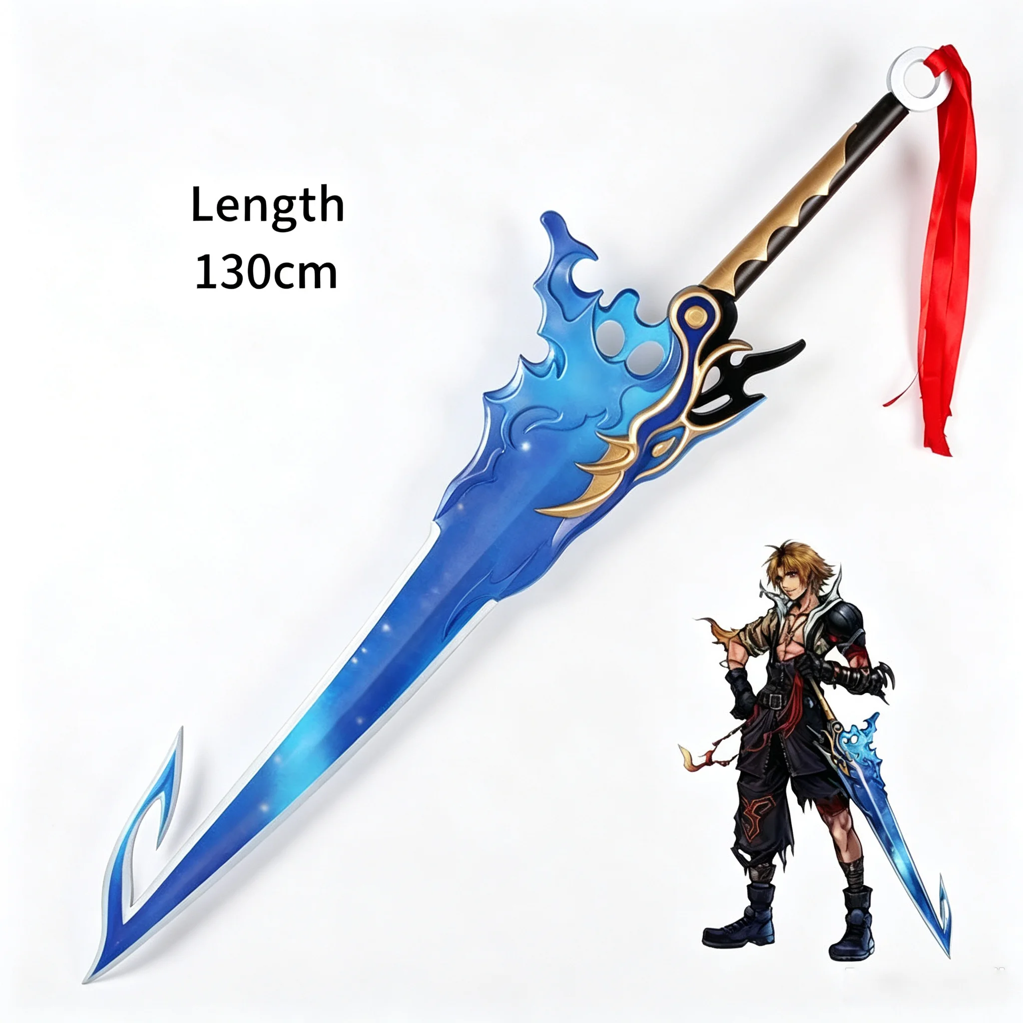 Tidus Cos Sword Weapons Game FINAL FANTASY X FFX FF10 Cosplay Prop Halloween Christmas Fancy Party Costume Accessories