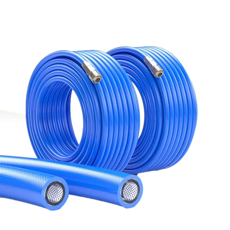 

PU Tubing 4/6/8/10mm Transparent High-pressure Flexible Tubing with Quick Connectors Suitable for Pneumatic Systems